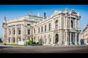 Wien - 1. Bezirk-Innere Stadt - Historisches Gebäude Burgtheater