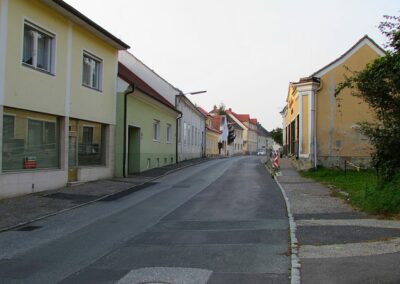Burgenland - Güssing - Strasse in Güssing