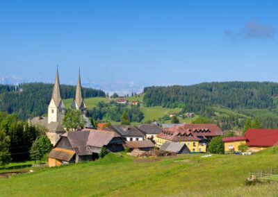 Kärnten - Diex - Landschaft Rund um die Gemeinde 2