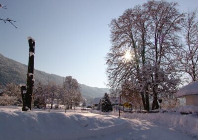 Kärnten - Winterlandschaft am Ossiacher See