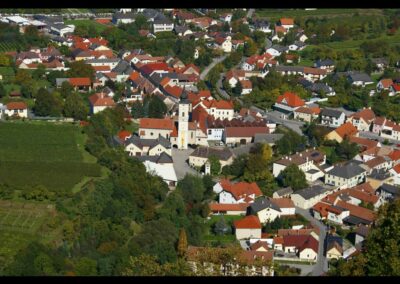 Niederösterreich - Furth bei Göttweig - Luftaufnahme von der Gemeinde