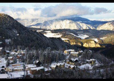 Niederösterreich - Semmering - Luftkur- und Fremdenverkehrsort Semmering im Winter