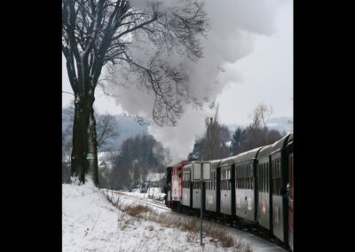 Niederösterreich - Waldviertler Schmalspurbahn im Winter