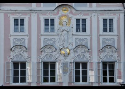 Oberösterreich - Obernberg am Inn - Hausfassade der Apotheke