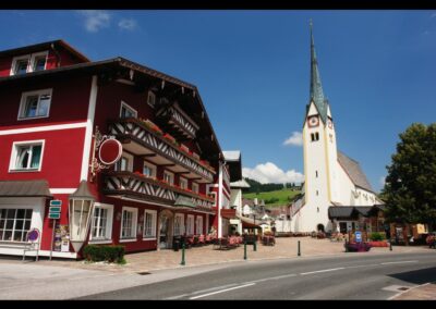 Sbg - Abtenau - Zentrum der Marktgemeinde