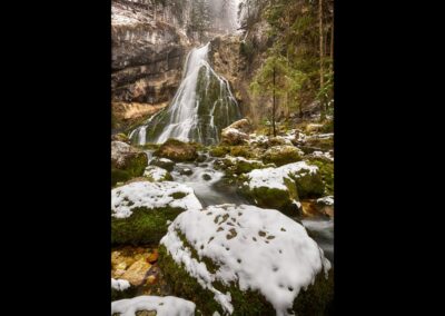 Sbg - Golling an der Salzach - Gollinger Wasserfall (Schwarzbachfall)