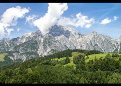 Sbg - Landschaft in den Salzburger Kalkalpen
