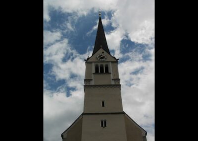 Sbg - Rauris - Kirchenturm der Katholischen Pfarrkirche