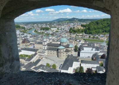 Sbg - Salzburg - Blick auf die Stadt