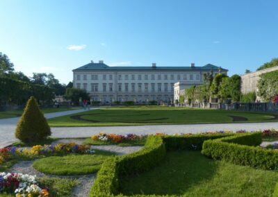 Sbg - Salzburg - Garten vom Schloss Mirabell 2