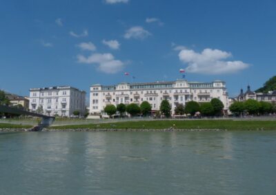 Sbg - Salzburg - Hotel Sacher im historischem Stadtzentrum