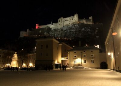 Sbg - Salzburg - Winternacht in der Stadt