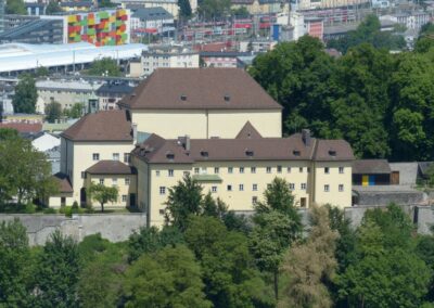 Sbg - Salzburg - das Kapuzinerkloster auf dem Kapuzinerberg