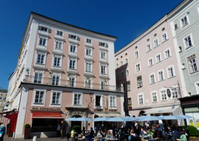 Sbg - Salzburg - früher Marktplatz in der Altstadt