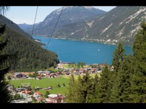 Tirol - Achenkirch - Blick auf die Gemeinde