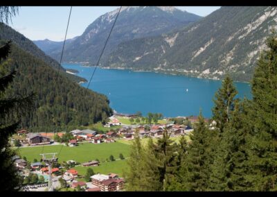 Tirol - Achenkirch - Blick auf die Gemeinde