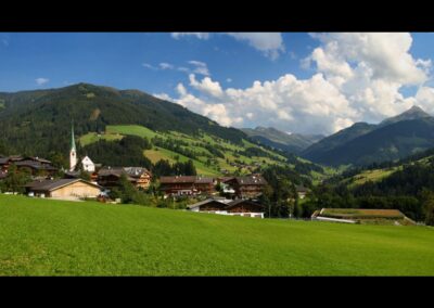 Tirol - Alpbach - Blick auf die Gemeinde