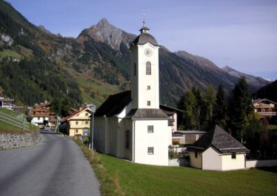 Tirol - Brandberg - Gemeinde mit der Pfarrkirche
