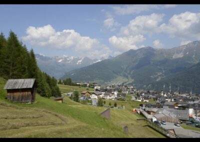 Tirol - Fiss - Blick auf die Gemeinde