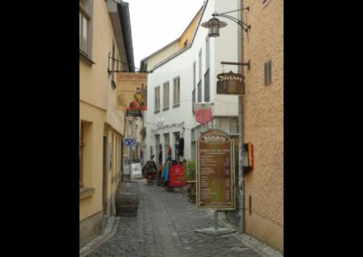 Tirol - Hall - Gasse in der Altstadt