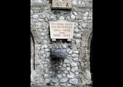 Tirol - Hall - Kriegergedächtnisstätte in der St. Magdalenenkapelle