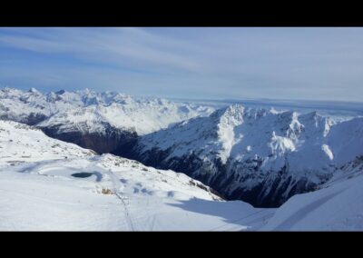 Tirol - Skifahren im Skigebiet Sölden - Ötztal