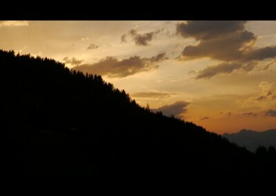 Tirol - Sonnenuntergang in den Tiroler Bergen