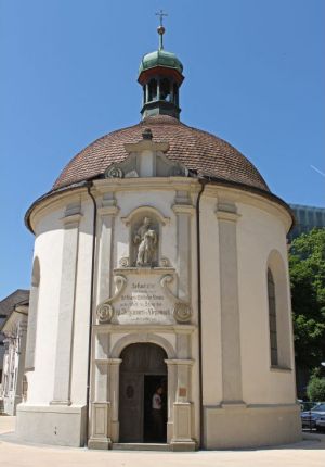 Bild zeigt: Nepomuk Kapelle in Bregenz