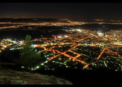 Bild zeigt: Dornbirn - Luftaufnahme der Stadt