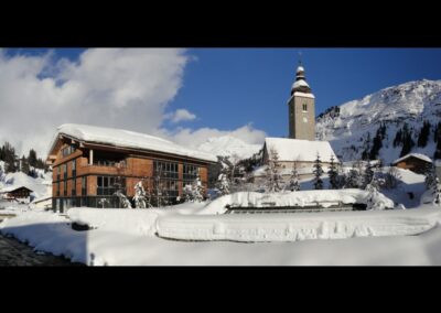 Bild zeigt: Lech am Arlberg im Winter