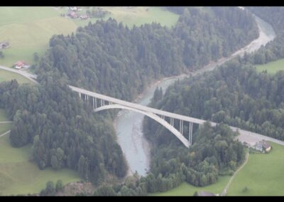 Bild zeigt: Lingenau - Hochbrücke über die Bregenzer Ach