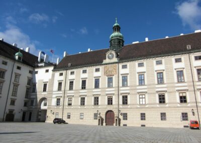 Bild zeigt: Wien - Anbau Amalienburg - Hofburg