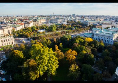 Bild zeigt: Wien - Blick auf den 1. Bezirk