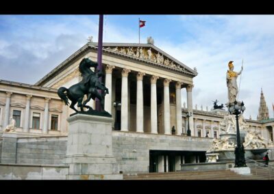 Bild zeigt: Wien - Parlamentsgebäude 3