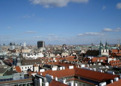 Bild zeigt: Wien - Über den Dächern Wiens