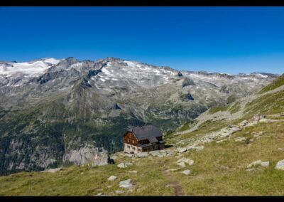 Bild zeigt: Kattowitzer Hütte mit Hochalmspitze