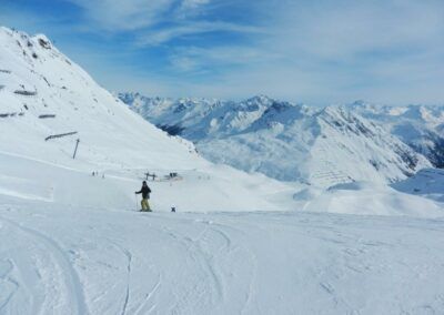 Bild zeigt: Vorarlberger Skigebiet